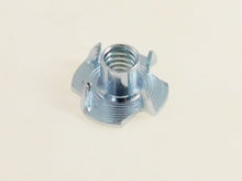 Load image into Gallery viewer, 25 Pack 1/4-20 T-nuts 5/16&quot; Barrel Zinc Plate 5/16&quot; Hole     3005C005