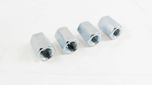 4 Pack 3/4-10 to 5/8-11 x 1-1/2" Long Reducer Coupling Nut - Zinc Plate 509922