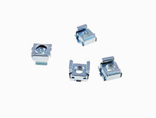 Load image into Gallery viewer, 4 Pack M6 Self-Retaining Cage Nuts - 3/8&quot; Panel Hole Size BFC7998-M6