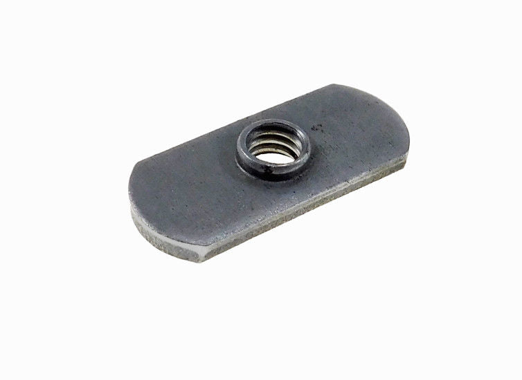 Weld-On Nuts 1/2-13 Thread - Steel Chassis Mount Tabs, Pack Of 10