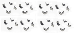 32 Pack 1/4-20 Right Angle Projection Weld Brackets    BT-2101