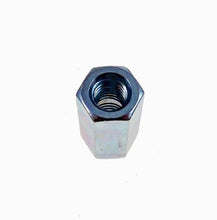 Load image into Gallery viewer, 12 Pack 1/2-13 to 3/8-16 x 1 1/4&quot; Long Reducer Coupling Nut - Zinc Plate 509900
