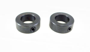 2 Pack 7/8" Bore Shaft Collar W/5/16-18 Set Screw - Black Oxide Finish BSC-087