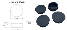 Load image into Gallery viewer, (8 PACK) Locking Plastic Hole Plugs for metal