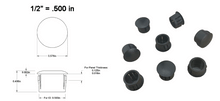 Load image into Gallery viewer, (8 PACK) Locking Plastic Hole Plugs for metal