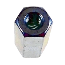 Load image into Gallery viewer, 16 Pack 3/8-16 to 1/4-20 x 1&quot; Long Reducer Coupling Nut with Zinc Plate 509899