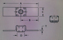 Load image into Gallery viewer, 10 Pack 5/16-24 (Fine Thread)Floating Cage Nut - Weldable Stamping    NR 51624