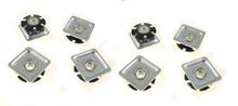 Load image into Gallery viewer, 8 Pack Threaded Star Type 1-1/4(OD) Square Tubing Insert 3/8-16 Threads  S71-406