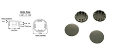 Load image into Gallery viewer, (4 PACK) Plain Steel Metal Hole Plugs