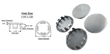 Load image into Gallery viewer, (4 PACK) Plain Steel Metal Hole Plugs