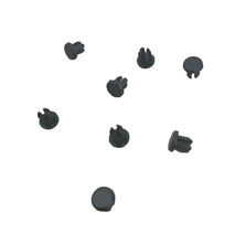Load image into Gallery viewer, 8 Pack Plastic Hole Plugs, Available in Black or Natural (Off White) and Sizes From 1/8&quot; up to 1&quot;