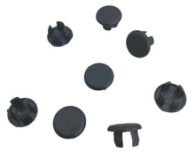 Load image into Gallery viewer, 8 Pack Plastic Hole Plugs, Available in Black or Natural (Off White) and Sizes From 1/8&quot; up to 1&quot;