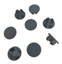 Load image into Gallery viewer, 8 Pack Plastic Hole Plugs, Available in Black or Natural (Off White) and Sizes From 1/8&quot; up to 1&quot;