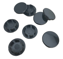Load image into Gallery viewer, 8 Pack Plastic Hole Plugs, Available in Black or Natural (Off White) and Sizes From 1/8&quot; up to 1&quot;
