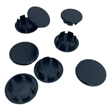 Load image into Gallery viewer, 8 Pack Plastic Hole Plugs, Available in Black or Natural (Off White) and Sizes From 1/8&quot; up to 1&quot;