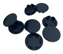 Load image into Gallery viewer, 8 Pack Plastic Hole Plugs, Available in Black or Natural (Off White) and Sizes From 1/8&quot; up to 1&quot;