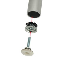 Load image into Gallery viewer, 16 Pack Threaded Star Type 1&quot; EMT Conduit Insert 1/4-20 Threads   S63-364-EMT1