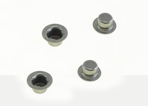 4 Pack 5/16"  Push-on Cap Nuts - Axle Caps - Wheel Retainers  230982004