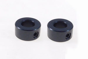 2 Pack 5/16" Bore Shaft Collar With 10-32 Set Screw - Black Oxide Finish BSC-031