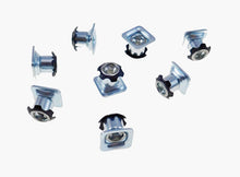 Load image into Gallery viewer, 8 Pack Threaded Star Type 3/4&quot;(OD) Square Tubing Insert 1/4-20 Threads  S71-244