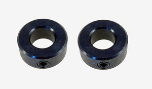 2 Pack 1/2" Bore Shaft Collar With 1/4-20 Set Screw - Black Oxide Finish BSC-050