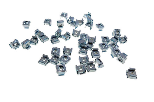 50 Pack #6-32 Self-Retaining Cage Nuts - 3/8