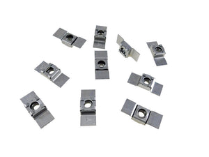 10 Pack 3/8-16 Floating Cage Nut - Weldable Stamping    NR 3816