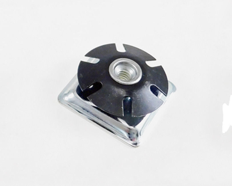 Metal Threaded Star Type Insert For 1-1/2" (OD) Round Tubing - Threaded