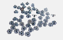 Load image into Gallery viewer, 50 Pack 10-24 T-nuts 5/16&quot; Barrel Zinc Plate 1/4&quot; Hole 3#10C005