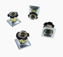 Load image into Gallery viewer, 4 Pack Threaded Star Type 5/8&quot;(OD) Square Tubing Insert 1/4-20 Threads  S71-204