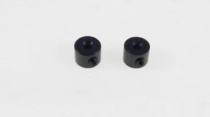 2 Pack 1/16" Bore Shaft Collar With 2-56 Set Screw Black Oxide  BSC-006