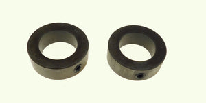 2 Pack 1-1/4" Bore Shaft Collar 3/8-16 Set Screw - Black Oxide Finish BSC-125