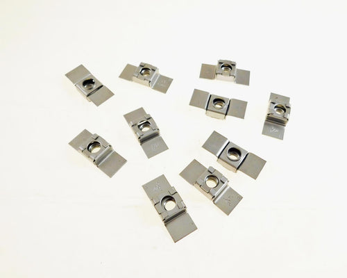 10 Pack 3/8-24 (Fine Thread) Floating Cage Nut - Weldable Stamping    NR 3824