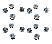Load image into Gallery viewer, 16 Pack Threaded Star Type 1&quot;(OD) Round Tubing Insert 3/8-16 Threads  S72-326