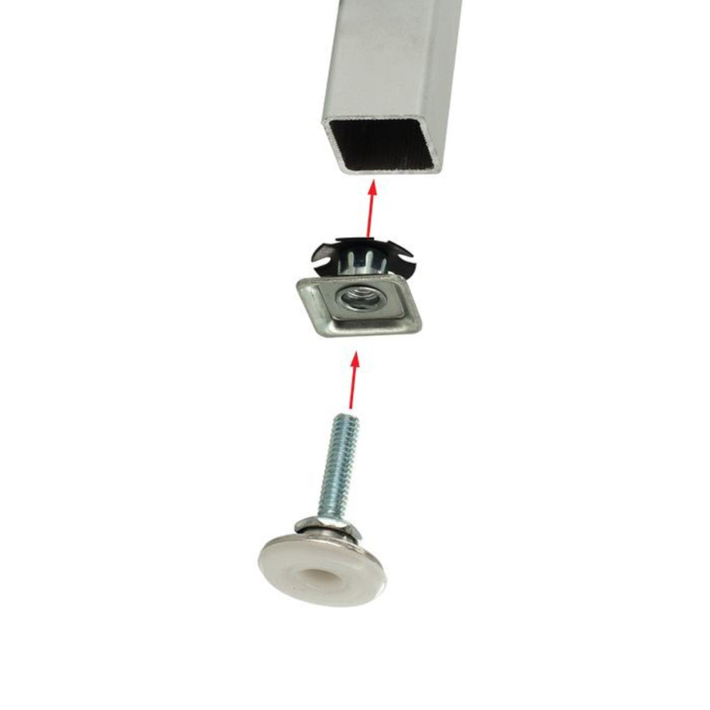 4 Pack Threaded Star Type 1-1/2